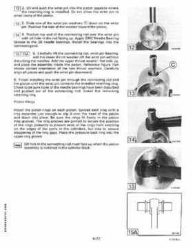 1985 Johnson/Evinrude 2 thru V-6 models service repair manual final edition P/N 507508, Page 377