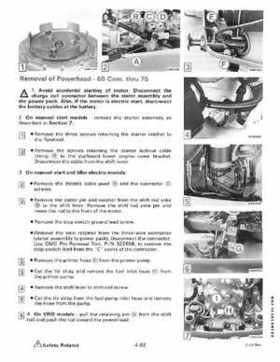 1985 Johnson/Evinrude 2 thru V-6 models service repair manual final edition P/N 507508, Page 382