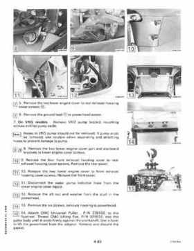 1985 Johnson/Evinrude 2 thru V-6 models service repair manual final edition P/N 507508, Page 383