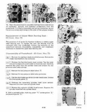 1985 Johnson/Evinrude 2 thru V-6 models service repair manual final edition P/N 507508, Page 384
