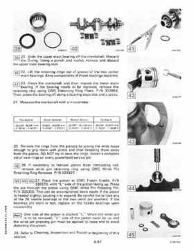 1985 Johnson/Evinrude 2 thru V-6 models service repair manual final edition P/N 507508, Page 387
