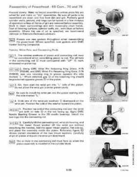 1985 Johnson/Evinrude 2 thru V-6 models service repair manual final edition P/N 507508, Page 388