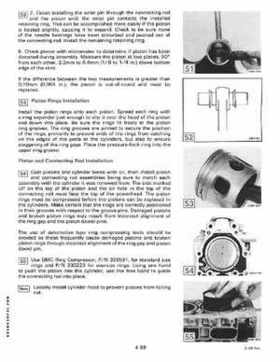 1985 Johnson/Evinrude 2 thru V-6 models service repair manual final edition P/N 507508, Page 389