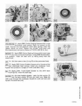 1985 Johnson/Evinrude 2 thru V-6 models service repair manual final edition P/N 507508, Page 394