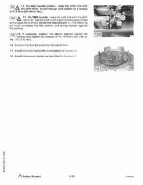 1985 Johnson/Evinrude 2 thru V-6 models service repair manual final edition P/N 507508, Page 397