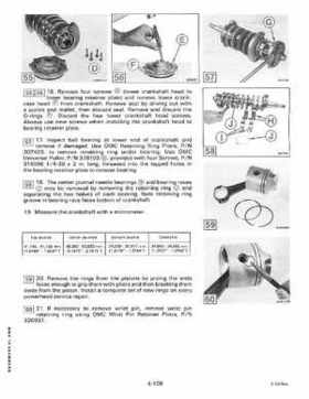1985 Johnson/Evinrude 2 thru V-6 models service repair manual final edition P/N 507508, Page 409