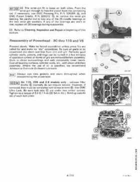 1985 Johnson/Evinrude 2 thru V-6 models service repair manual final edition P/N 507508, Page 410
