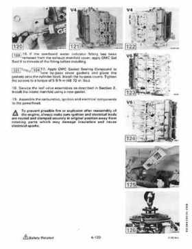 1985 Johnson/Evinrude 2 thru V-6 models service repair manual final edition P/N 507508, Page 420