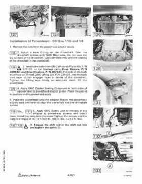 1985 Johnson/Evinrude 2 thru V-6 models service repair manual final edition P/N 507508, Page 421