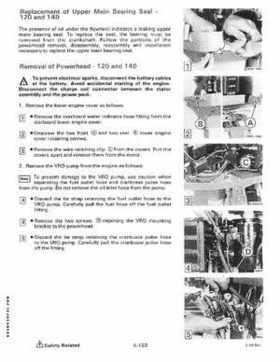 1985 Johnson/Evinrude 2 thru V-6 models service repair manual final edition P/N 507508, Page 423