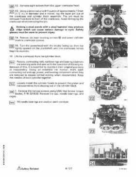 1985 Johnson/Evinrude 2 thru V-6 models service repair manual final edition P/N 507508, Page 427