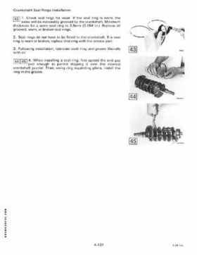 1985 Johnson/Evinrude 2 thru V-6 models service repair manual final edition P/N 507508, Page 431