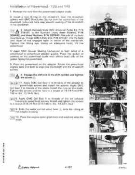 1985 Johnson/Evinrude 2 thru V-6 models service repair manual final edition P/N 507508, Page 437
