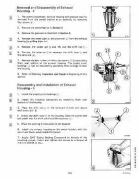 1985 Johnson/Evinrude 2 thru V-6 models service repair manual final edition P/N 507508, Page 444