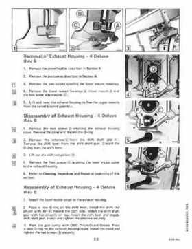 1985 Johnson/Evinrude 2 thru V-6 models service repair manual final edition P/N 507508, Page 446