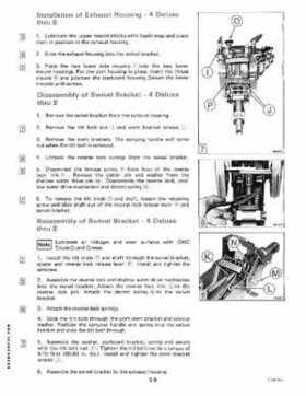 1985 Johnson/Evinrude 2 thru V-6 models service repair manual final edition P/N 507508, Page 447