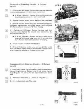 1985 Johnson/Evinrude 2 thru V-6 models service repair manual final edition P/N 507508, Page 448