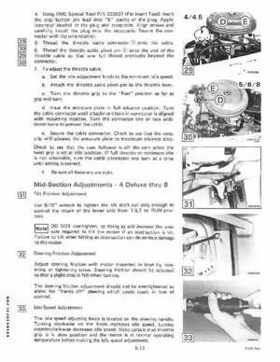 1985 Johnson/Evinrude 2 thru V-6 models service repair manual final edition P/N 507508, Page 451