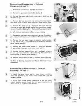 1985 Johnson/Evinrude 2 thru V-6 models service repair manual final edition P/N 507508, Page 452