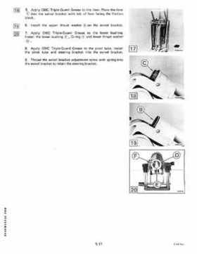 1985 Johnson/Evinrude 2 thru V-6 models service repair manual final edition P/N 507508, Page 455