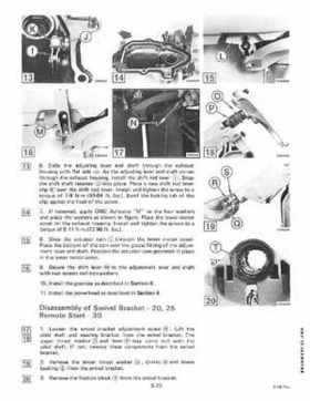 1985 Johnson/Evinrude 2 thru V-6 models service repair manual final edition P/N 507508, Page 460