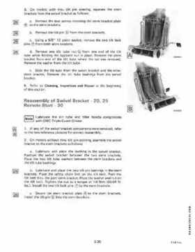 1985 Johnson/Evinrude 2 thru V-6 models service repair manual final edition P/N 507508, Page 462