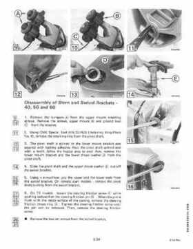 1985 Johnson/Evinrude 2 thru V-6 models service repair manual final edition P/N 507508, Page 470