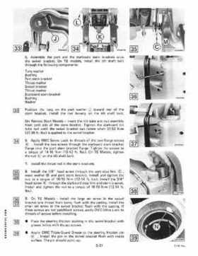 1985 Johnson/Evinrude 2 thru V-6 models service repair manual final edition P/N 507508, Page 473