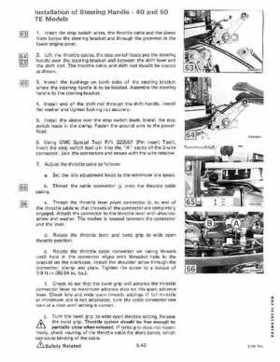 1985 Johnson/Evinrude 2 thru V-6 models service repair manual final edition P/N 507508, Page 478
