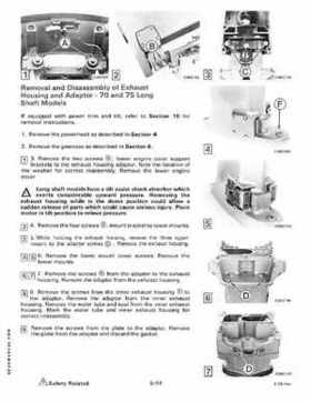 1985 Johnson/Evinrude 2 thru V-6 models service repair manual final edition P/N 507508, Page 479