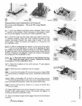 1985 Johnson/Evinrude 2 thru V-6 models service repair manual final edition P/N 507508, Page 480