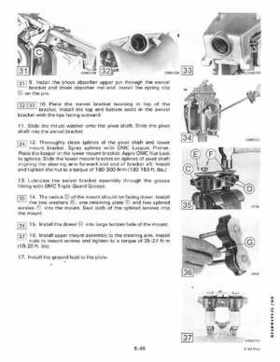 1985 Johnson/Evinrude 2 thru V-6 models service repair manual final edition P/N 507508, Page 484