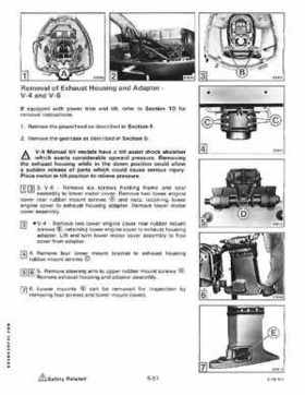 1985 Johnson/Evinrude 2 thru V-6 models service repair manual final edition P/N 507508, Page 485