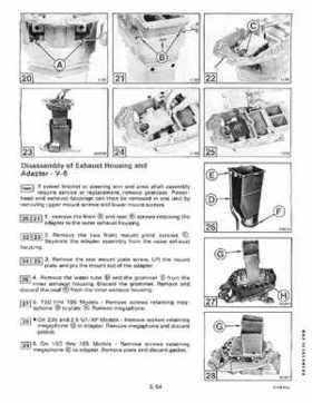 1985 Johnson/Evinrude 2 thru V-6 models service repair manual final edition P/N 507508, Page 488