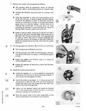 1985 Johnson/Evinrude 2 thru V-6 models service repair manual final edition P/N 507508, Page 499