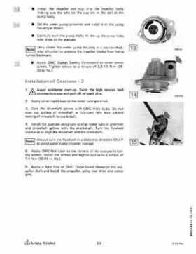 1985 Johnson/Evinrude 2 thru V-6 models service repair manual final edition P/N 507508, Page 500