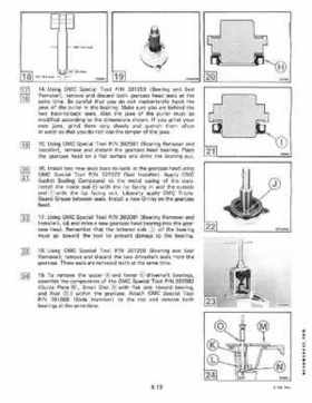 1985 Johnson/Evinrude 2 thru V-6 models service repair manual final edition P/N 507508, Page 504