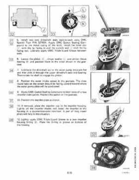 1985 Johnson/Evinrude 2 thru V-6 models service repair manual final edition P/N 507508, Page 506