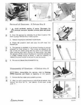 1985 Johnson/Evinrude 2 thru V-6 models service repair manual final edition P/N 507508, Page 510