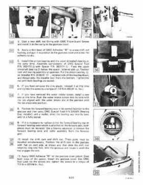 1985 Johnson/Evinrude 2 thru V-6 models service repair manual final edition P/N 507508, Page 514