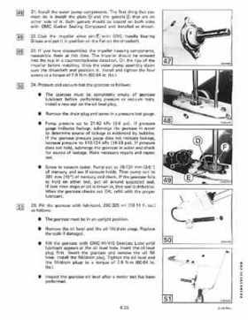 1985 Johnson/Evinrude 2 thru V-6 models service repair manual final edition P/N 507508, Page 516