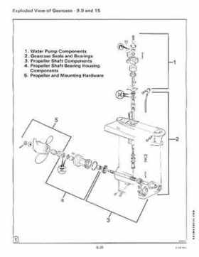 1985 Johnson/Evinrude 2 thru V-6 models service repair manual final edition P/N 507508, Page 518