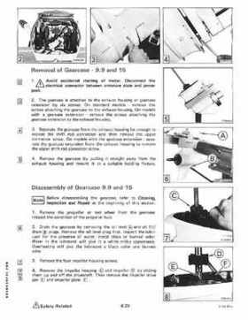 1985 Johnson/Evinrude 2 thru V-6 models service repair manual final edition P/N 507508, Page 519