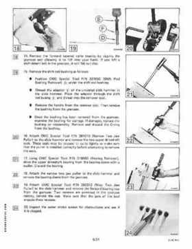 1985 Johnson/Evinrude 2 thru V-6 models service repair manual final edition P/N 507508, Page 521