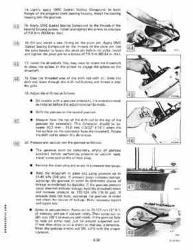 1985 Johnson/Evinrude 2 thru V-6 models service repair manual final edition P/N 507508, Page 525