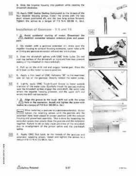 1985 Johnson/Evinrude 2 thru V-6 models service repair manual final edition P/N 507508, Page 527