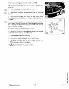 1985 Johnson/Evinrude 2 thru V-6 models service repair manual final edition P/N 507508, Page 528