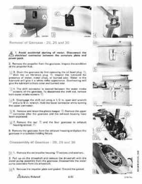 1985 Johnson/Evinrude 2 thru V-6 models service repair manual final edition P/N 507508, Page 530