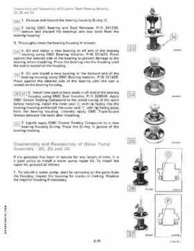 1985 Johnson/Evinrude 2 thru V-6 models service repair manual final edition P/N 507508, Page 535