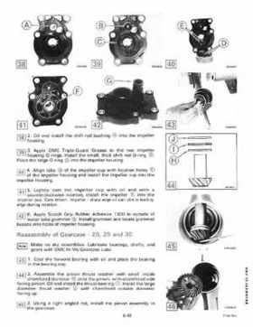 1985 Johnson/Evinrude 2 thru V-6 models service repair manual final edition P/N 507508, Page 536